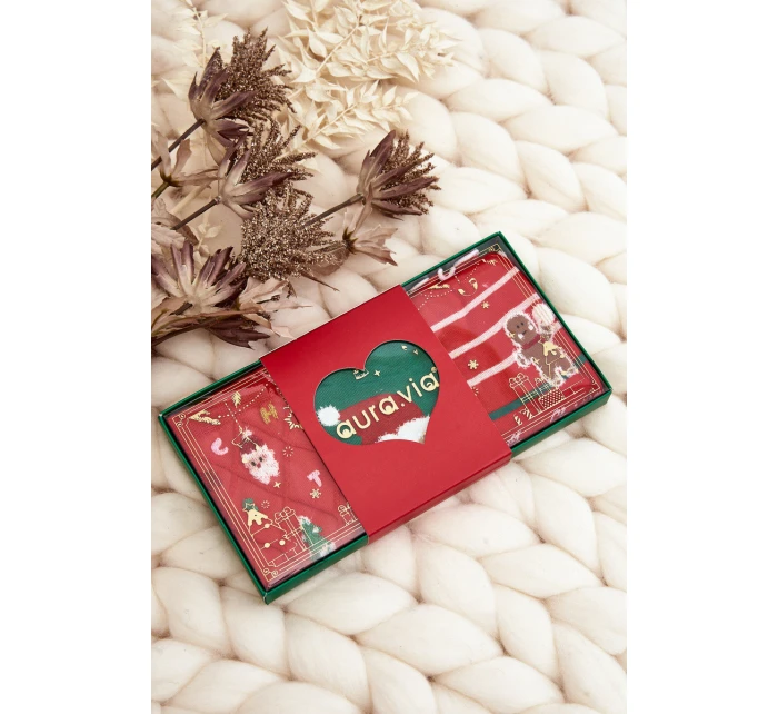 Vánoční sada model 21643982 ponožek - Aura.via