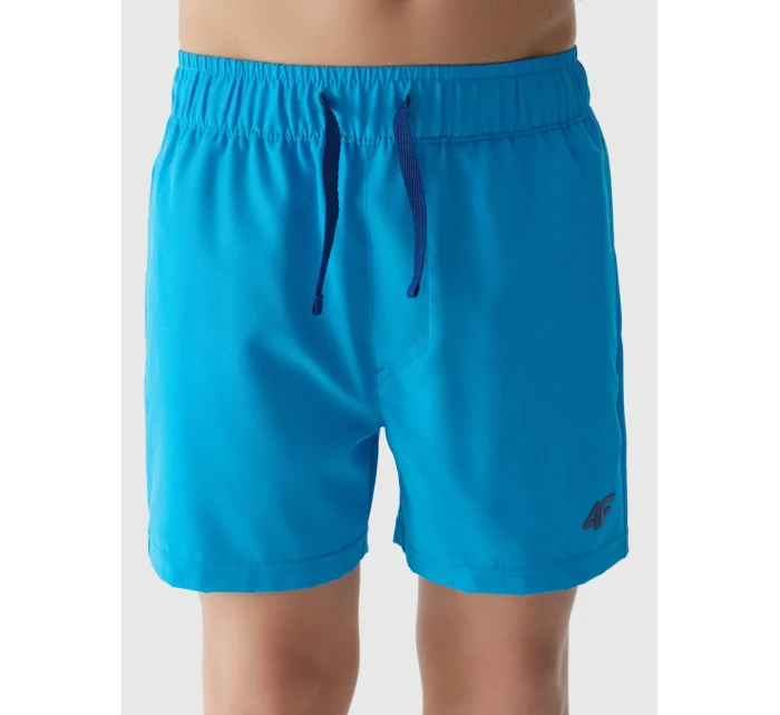 Chlapecké plážové šortky typu boardshorts 4F - modré Chlapecké plážové šortky typu boardshorts 4F - modré