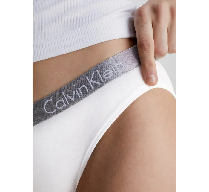 Dámské kalhotky QD3540E-100 bílé - Calvin Klein