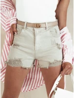 Dámské šortky beige Dstreet model 21977982 - FashionStreet