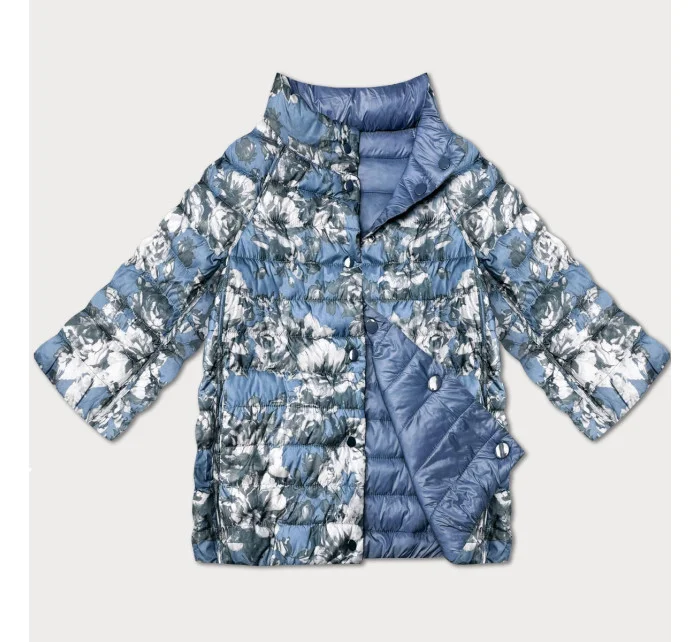 oboustranná dámská bunda se 3/4 rukávy model 22041637 - MINORITY oboustranná dámská bunda se 3/4 rukávy model 22041637 - MINORITY