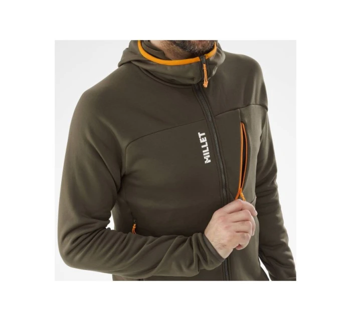 M model 21449458 Fleecová mikina s kapucí Green - Millet