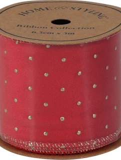 ZLATÝ DRAPON 6,3 cmx3 m ČERVENÝ