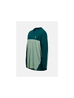 Pánské tričko PEAK PERFORMANCE M Trail Wool-Blend Longsleeve, zelená barva Pánské tričko PEAK PERFORMANCE M Trail Wool-Blend Longsleeve, zelená barva