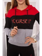 Sada s potiskem Sám červený+černý Sada s potiskem Sám červený+černý