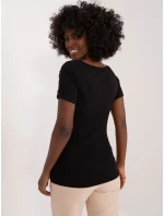 Bluzka PM BZ model 19529646 czarny - FPrice Bluzka PM BZ model 19529646 czarny - FPrice