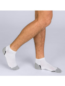 Pánské sportovní ponožky 3 páry DIM SPORT IN-SHOE 3x - DIM SPORT - bílá