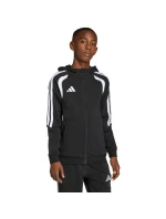 Dětská mikina adidas Tiro 26 League Sweat Full Zip Hoodie černá KF3324 Dětská mikina adidas Tiro 26 League Sweat Full Zip Hoodie černá KF3324