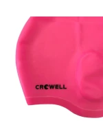 Plavecká čepice Crowell Ear Bora pink col.5
