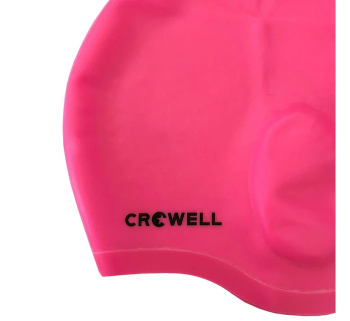 Plavecká čepice Crowell Ear Bora pink col.5