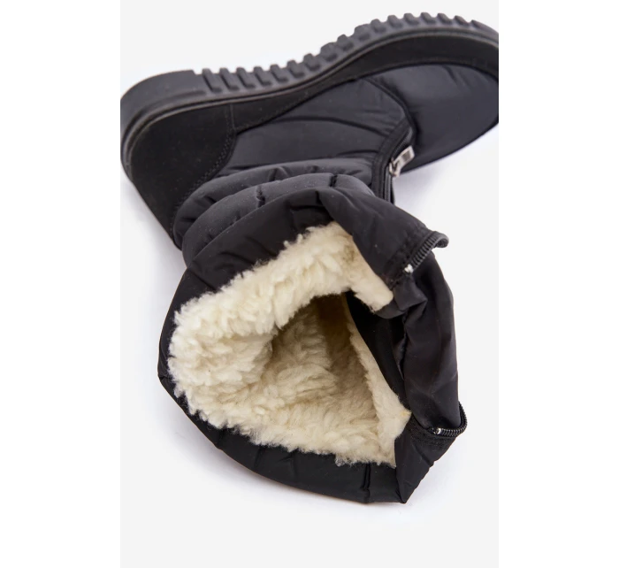 Dámské zateplené sněhule Progress model 21677025 Černé - Boto