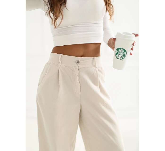 IT kalhoty SP FL8916 1.60 světle béžová IT kalhoty SP FL8916 1.60 světle béžová