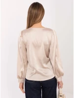 Bluzka MI BZ model 21795609 beżowy - FPrice Bluzka MI BZ model 21795609 beżowy - FPrice
