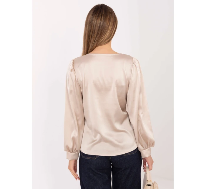 Bluzka MI BZ model 21795609 beżowy - FPrice Bluzka MI BZ model 21795609 beżowy - FPrice