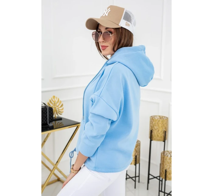 Mikina Noemi WJ8890 Baby Blue - Vittoria Ventini Mikina Noemi WJ8890 Baby Blue - Vittoria Ventini