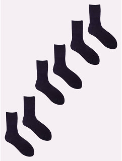 Yoclub Bezešvé ponožky 3-Pak SKA-0058F-3400 Black