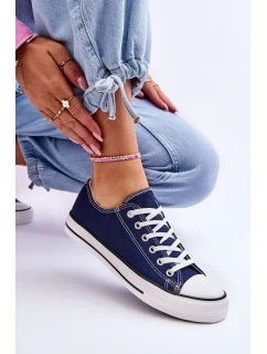 Klasické nízké dámské tenisky námořnická modrá Vegas