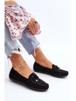 Klasické semišové mokasíny Černá Good Time Klasické semišové mokasíny Černá Good Time