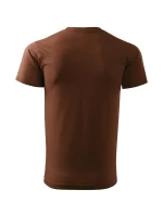 Heavy New tričko unisex čokoládová Heavy New tričko unisex čokoládová