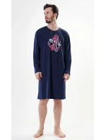 Pánská noční košile s dlouhým rukávem Kotva Pánská noční košile s dlouhým rukávem Kotva