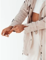 Dámská přechodná bunda parka ecru Dstreet model 21974354 - FashionStreet