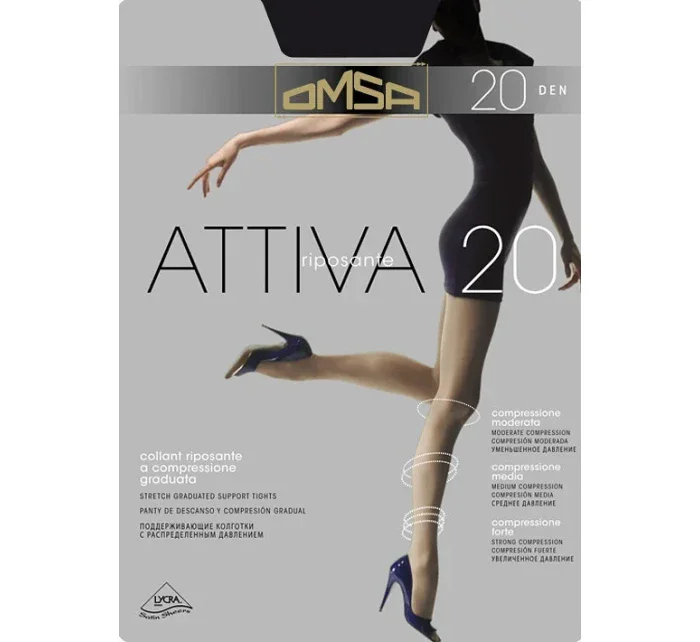 Dámské punčochové kalhoty model 7464758 20 den XXL - Omsa