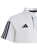 Dětské bavlněné tričko adidas Tiro 23 Competition bílé IC4576 Dětské bavlněné tričko adidas Tiro 23 Competition bílé IC4576