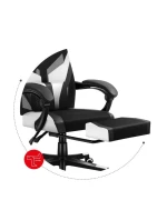 Herní židle model 21326178 5.0 White - Huzaro