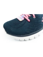 Skechers Graceful-Get dámské sportovní boty pohodlné lehké prodyšné tmavě modré dámské