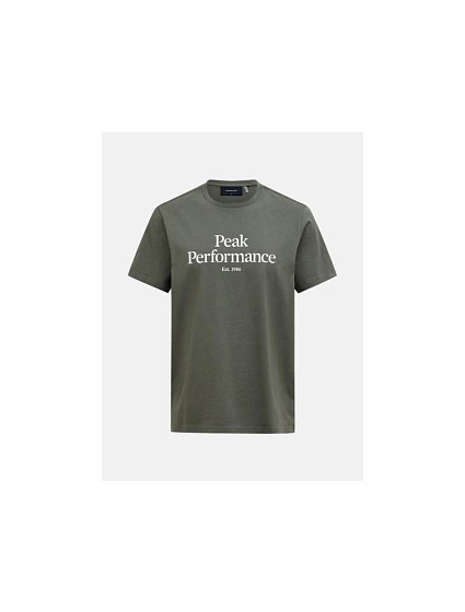 Pánské tričko PEAK PERFORMANCE M Original Tee, zelené