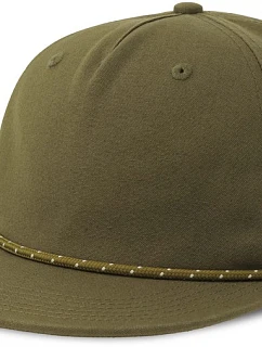 5 panelová baseballová kšiltovka olive model 22456195 - Atlantis Headwear