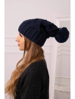 Milano fleecová čepice K203 navy blue Milano fleecová čepice K203 navy blue