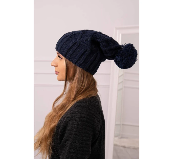 Milano fleecová čepice K203 navy blue Milano fleecová čepice K203 navy blue