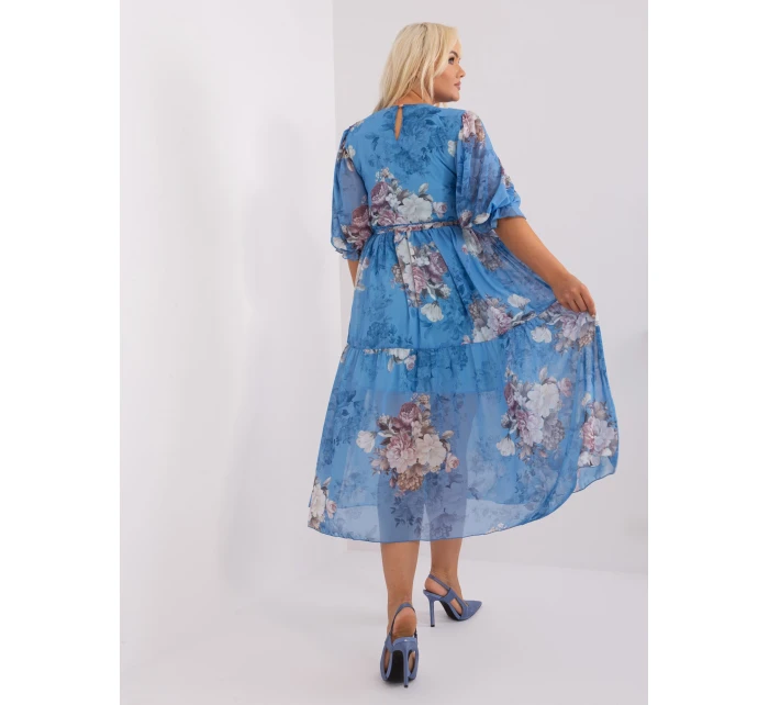 Šaty LK SK 509344 1.60P modrá