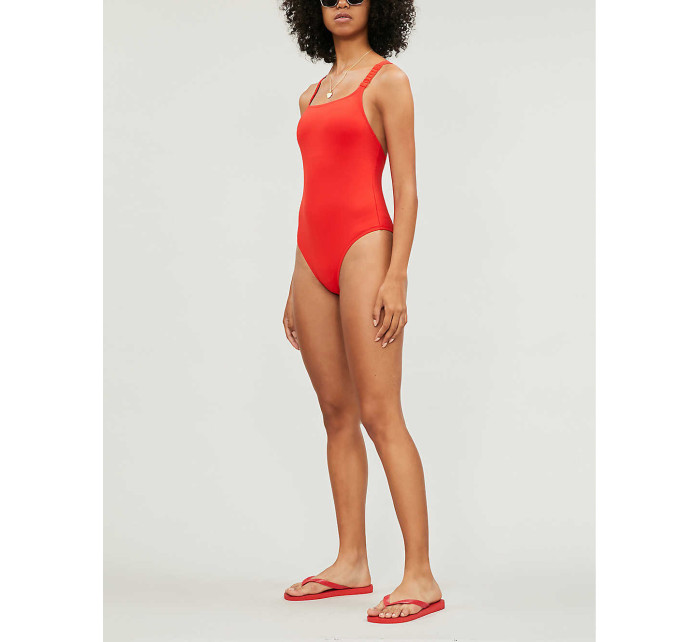 Jednodílné plavky model 8030464 červená - Calvin Klein