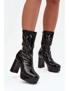 Boty na podpatku  model 219264 Step in style