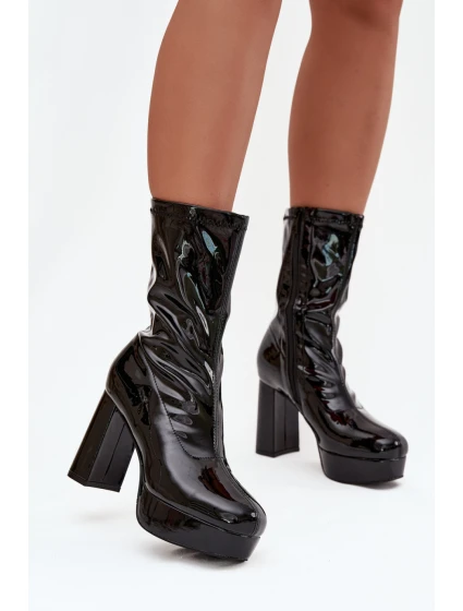 Boty na podpatku  model 219264 Step in style