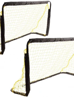 Sada 2 fotbalových branek se sítí 120x70x40 cm ENERO