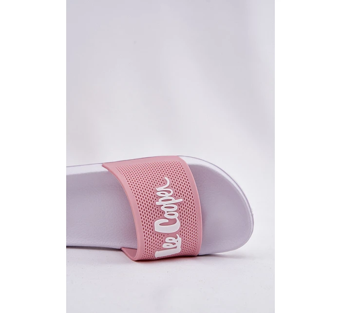 Dámské pantofle model 22089608 Růžové - Lee Cooper Dámské pantofle model 22089608 Růžové - Lee Cooper