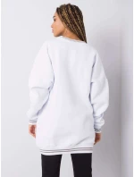 Mikina DS BL 1123.18 bílých