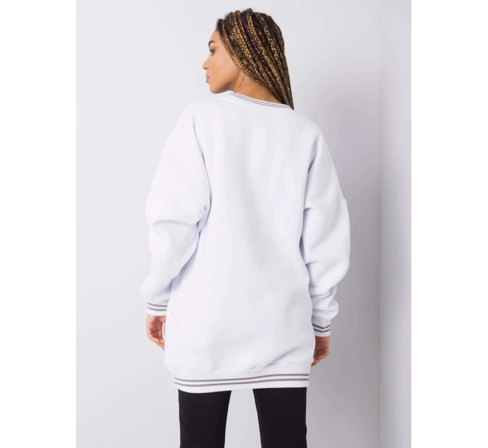 Mikina DS BL 1123.18 bílých