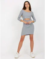 Šaty EM SK HS 20 311.20P šedá