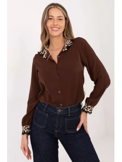Košile s dlouhým rukávem  model 221990 Italy Moda