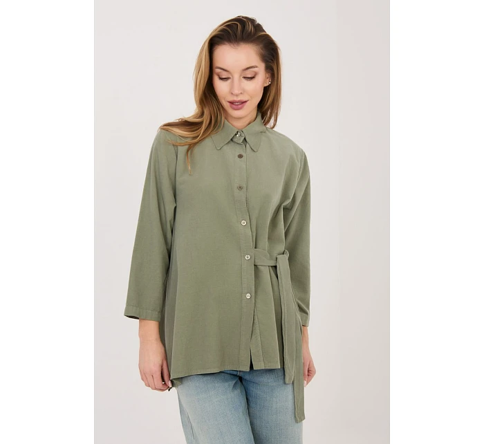 Košile s dlouhým rukávem model 225890 Rue Paris Košile s dlouhým rukávem model 225890 Rue Paris