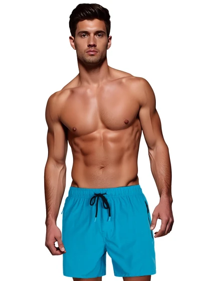 Modré pánské šortky FashionStreet SX2538