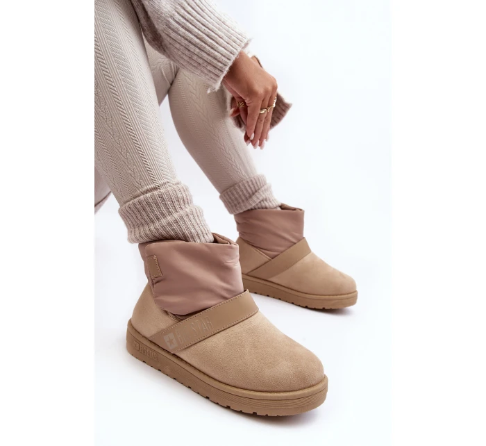 Sněhové Boty Na Platformě Bežové Big Star model 21637073 - Big Star Shoes Sněhové Boty Na Platformě Bežové Big Star model 21637073 - Big Star Shoes