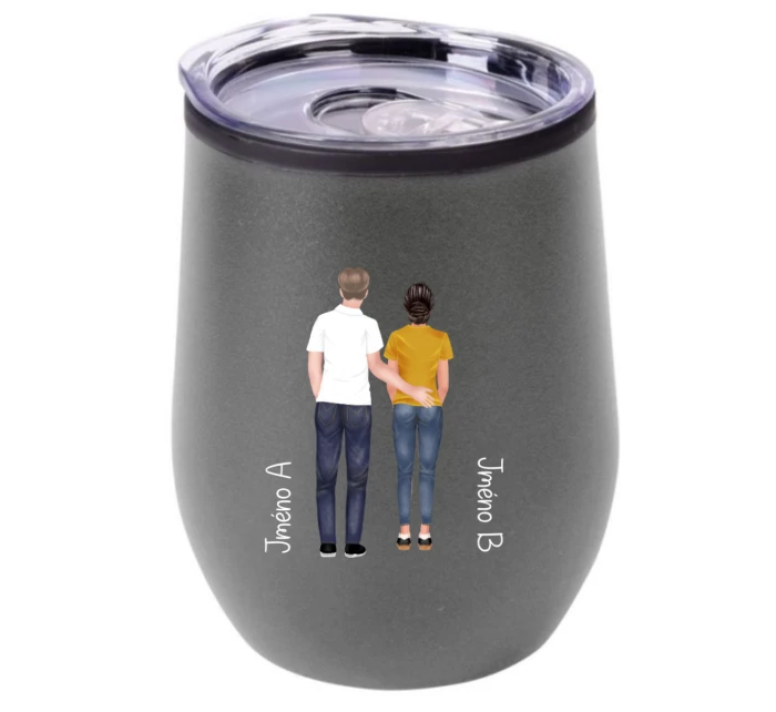 Personalizovaný termohrnek "bowl" s párem 