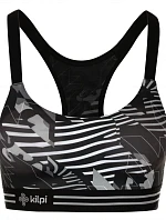 Dámská sportovní podprsenka Rinta-w Černá s šedou - Kilpi