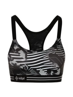 Dámská sportovní podprsenka model 20507362 Černá s šedou - Kilpi