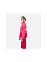 Rossignol Jr Strawpile Fleece Fz mikina růžová